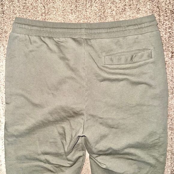 Hugo Boss Men's Devoc Big Logo Cotton Jogger Pants Sweatpants Olive Green XXL - Picture 10 of 10